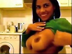 Seductive Indian Beauty Exposes Her Big Tits And Smiles