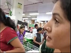Indian Downblouse Cleavage Spycam