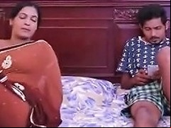 Bengali Aunty Having Romance With Husband At Bedroom