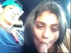 Hot Indian Teen Blow Job In Car