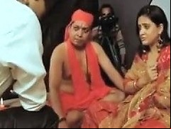 Cute And Shy Indian Lady Enjoying With Indian Baba